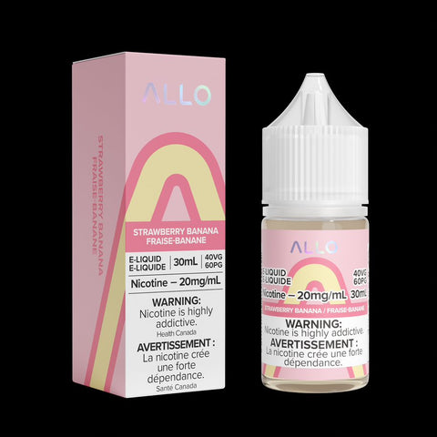 ALLO - E-LIQUID - NIC SALT - 30ML - STRAWBERRY BANANA