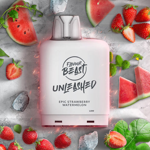 LEVEL X - FLAVOUR BEAST UNLEASHED  - BOOST POD - EPIC STRAWBERRY WATERMELON