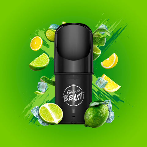 FLAVOUR BEAST POD PACK - GNARLY GREEN D ICED