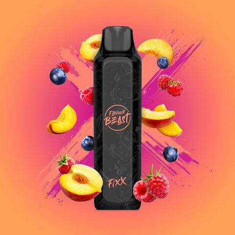 FLAVOUR BEAST DISPOSABLE - FIXX - PACKIN' PEACH BERRY