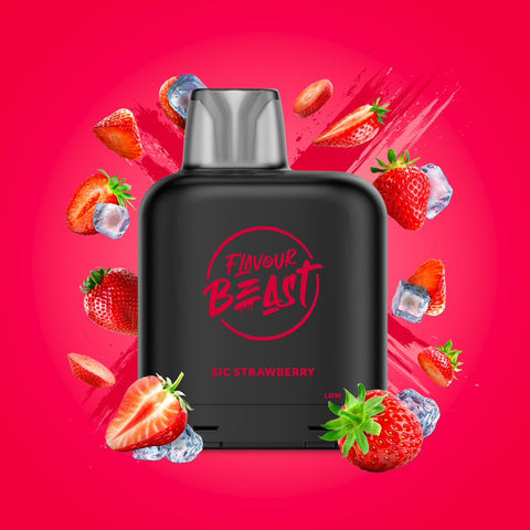 LEVEL X - FLAVOUR BEAST - SIC STRAWBERRY ICED