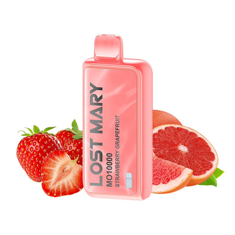 LOST MARY MO10000 DISPOSABLE - STRAWBERRY GRAPEFRUIT