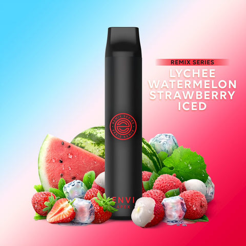 ENVI DISPOSABLE - APEX - LYCHEE WATERMELON STRAWBERRY ICED