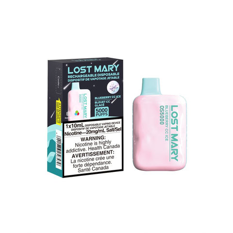 Lost Mary OS5000 Disposable - Blueberry CC Ice
