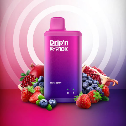 Drip'n by Envi EVO 10K Series Disposable - Triple Berry