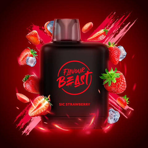 LEVEL X - FLAVOUR BEAST - BOOST - SIC STRAWBERRY ICED