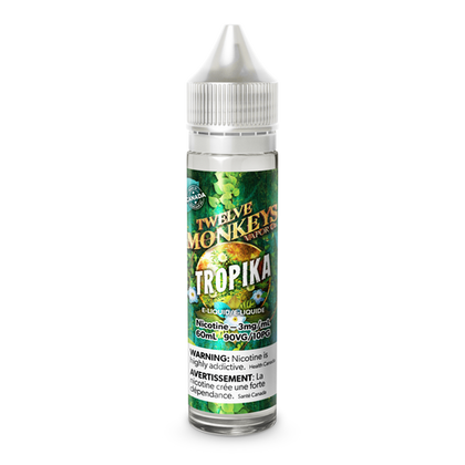 TWELVE MONKEYS - E-LIQUID - FREEBASE - 60 ML - TROPIKA