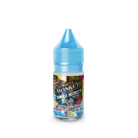 TWELVE MONKEYS ICE AGE - E-LIQUID - NIC SALT - 30 ML - JUNGLE SECRETS