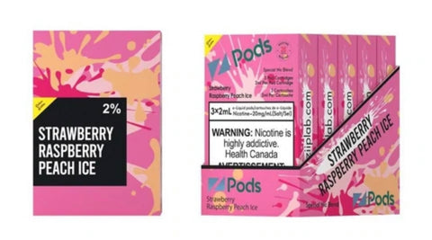 ZPods - Strawberry Raspberry Peach Ice (3x2ml)