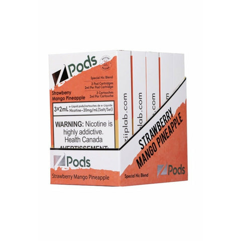 ZPods - Strawberry Mango Pineapple (3x2ml)