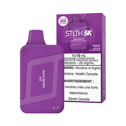 STLTH BOX 5K DISPOSABLE- QUAD BERRY ICE