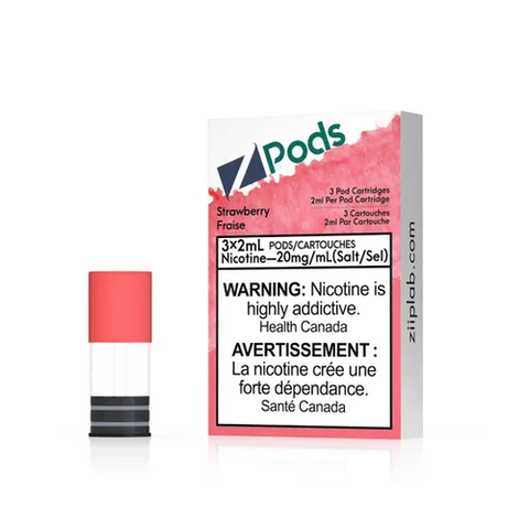 ZPods - Strawberry (3x2ml)