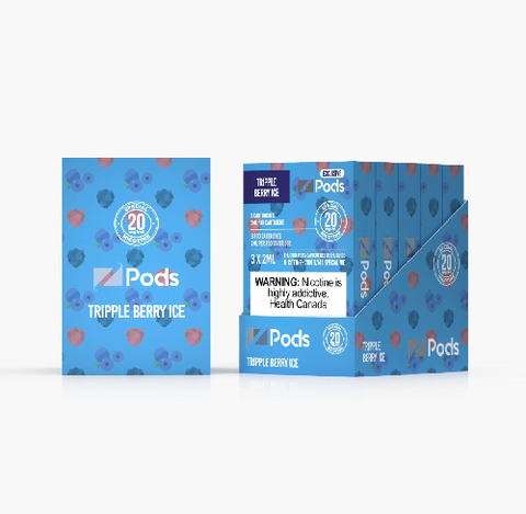 ZPods - Triple Berry Ice (3x2ml)