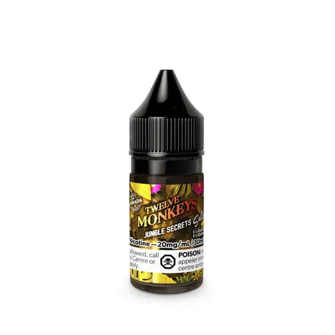 TWELVE MONKEYS - E-LIQUID - NIC SALT - 30 ML - JUNGLE SECRETS